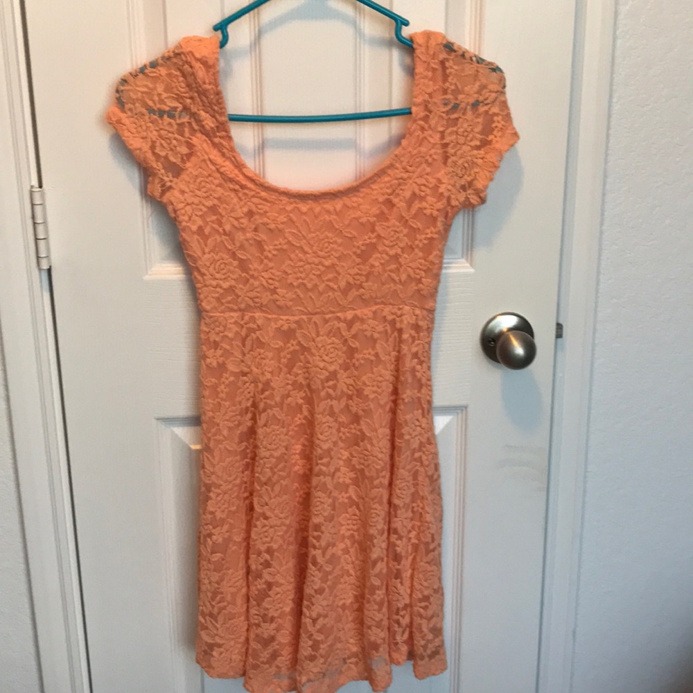 Orange dress